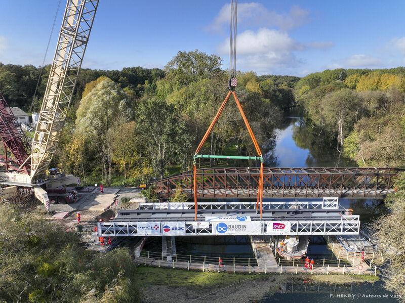 Esvres-sur-Indre Eisenbahn