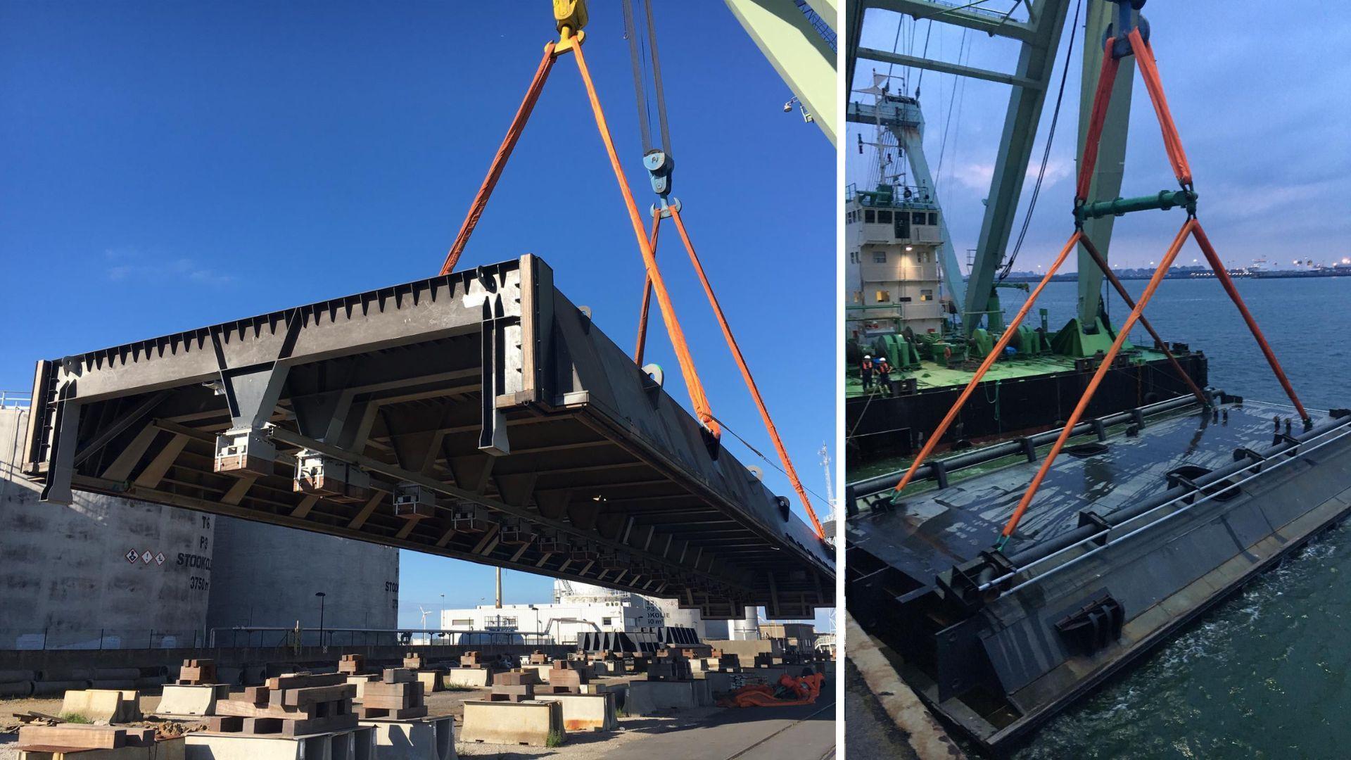 Zebrugge Schleusentor