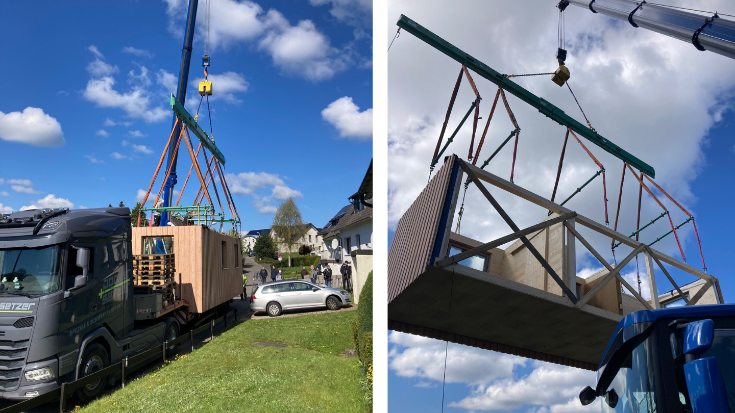 Tinyhous fliegt durch Deutschland