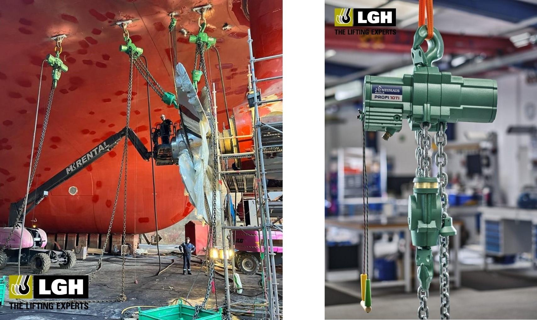 Druckluft-Kettenzüge