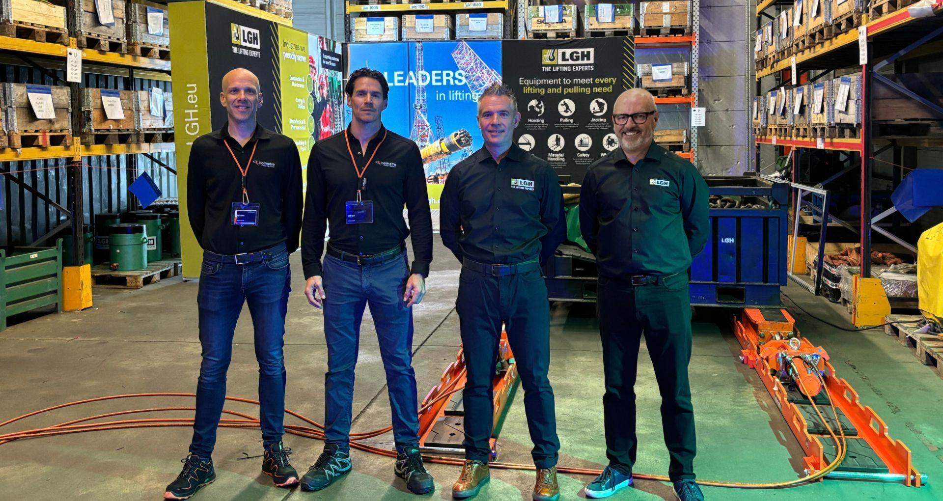 LGH versterkt zijn leidende positie in hijsmaterieel met hoge capaciteit dankzij recordinvesteringen. 