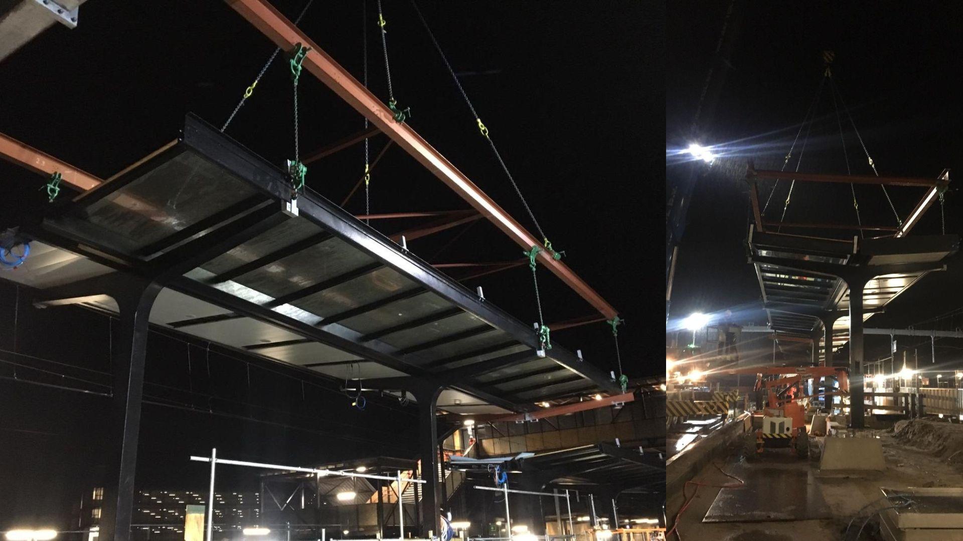 Work on the station Driebergen