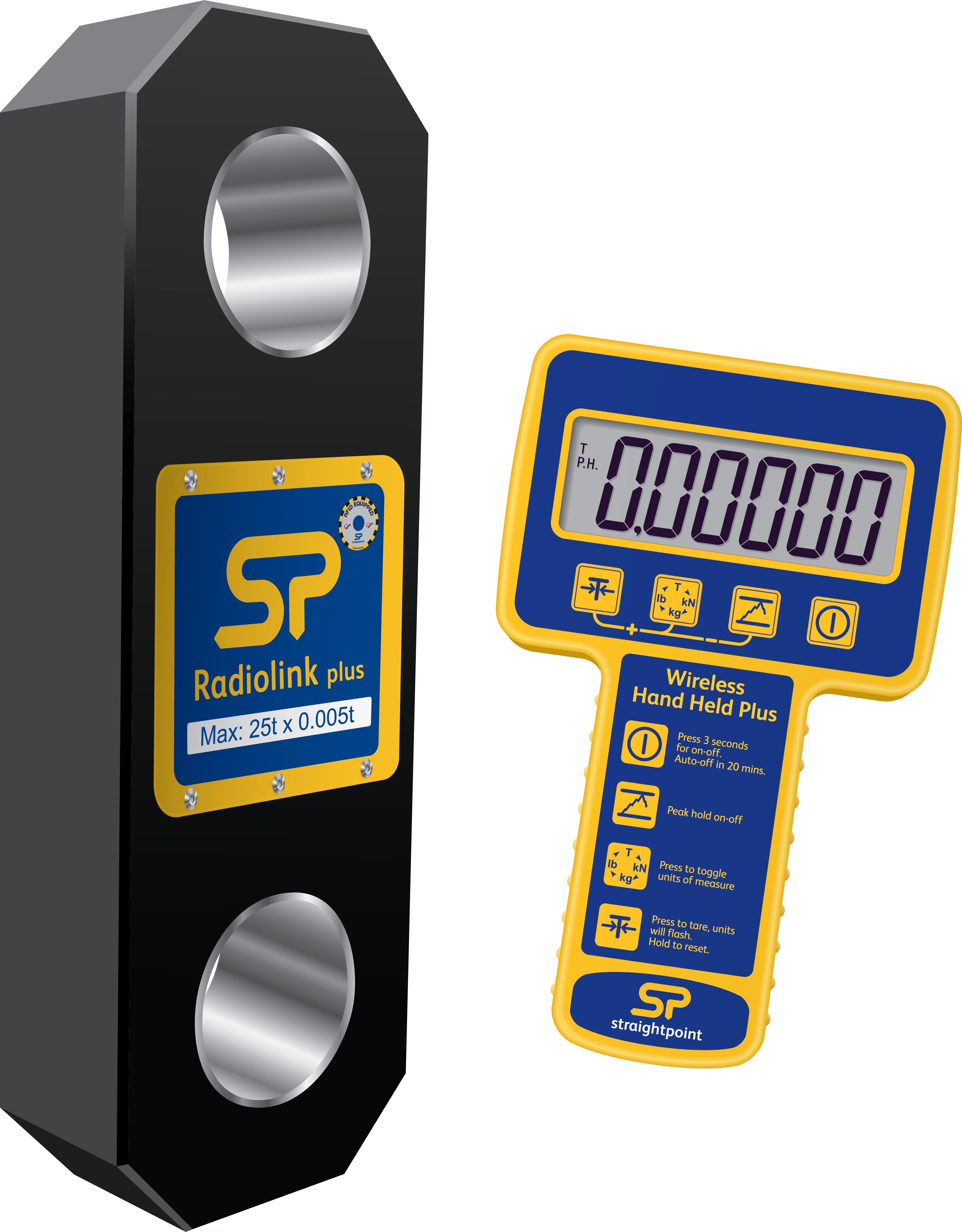 Straightpoint Digital Load Indicator and remote